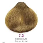 TMT Milano Art Collection Crema Colorante Luminacolor 7.3 Rubio Medio Dorado 100ml - 1
